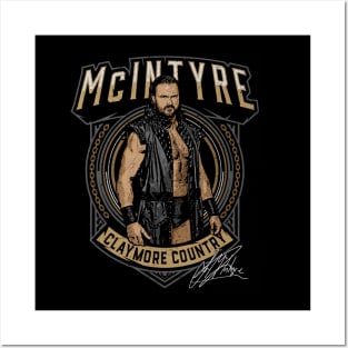 Drew McIntyre Claymore Country Posters and Art